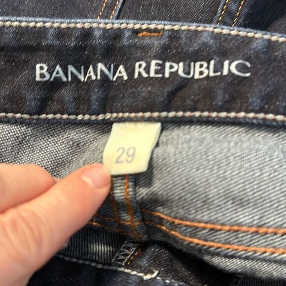 Banana Republic Womens Dark Wash Boot Cut Jeans size 29 - Picture 5 of 7